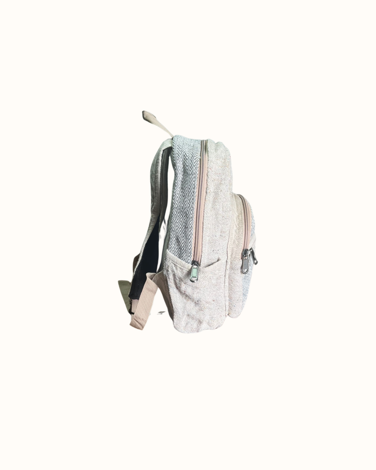 Mochila Beje e Azul - Image 2