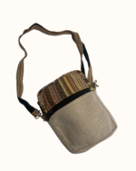 Bolsa Tiracolo Beje com Efeitos - Image 2