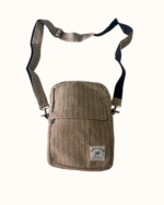 Bolsa Tiracolo Beje Riscas